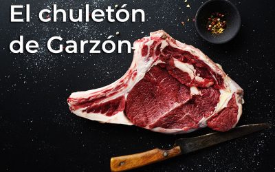 Carne de chuletón para  Garzón